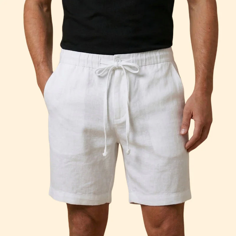 Men’s Lightweight Shorts with Belted Waist - Image 11