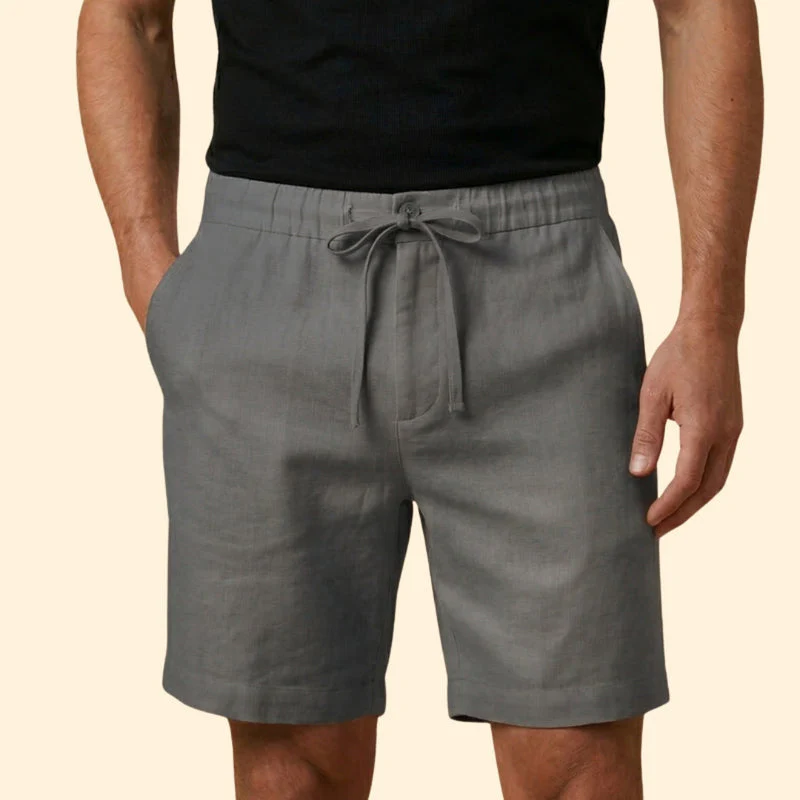 Men’s Lightweight Shorts with Belted Waist - Image 12