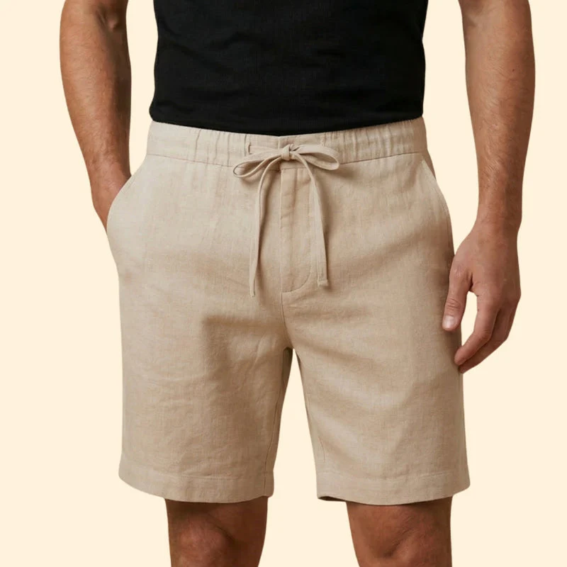 Men’s Lightweight Shorts with Belted Waist - Image 14