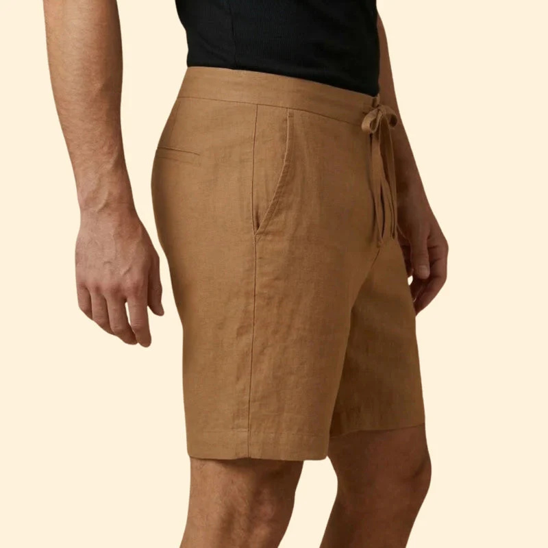 Men’s Lightweight Shorts with Belted Waist - Image 4