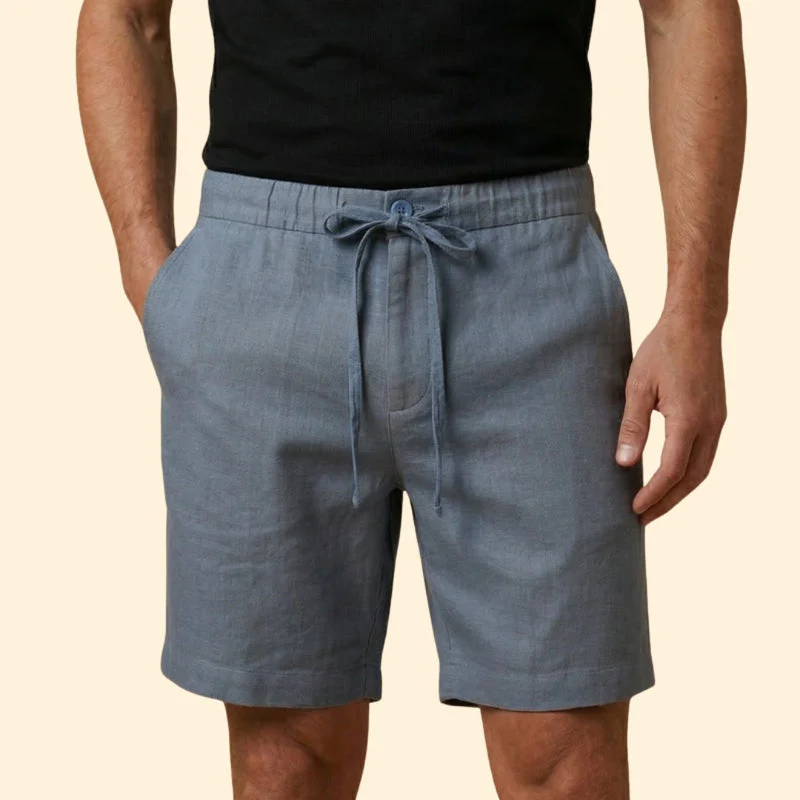 Men’s Lightweight Shorts with Belted Waist - Image 9