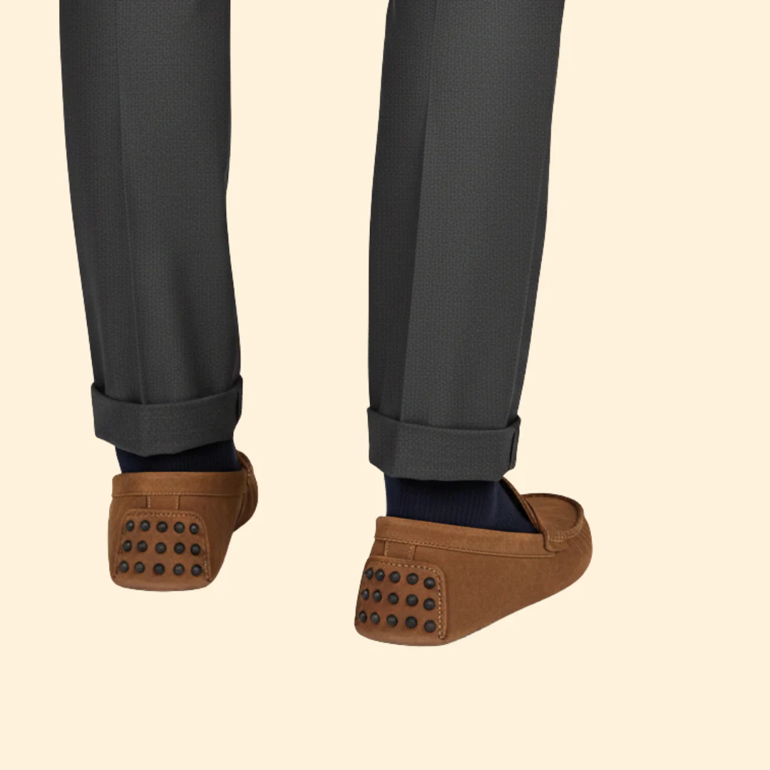 Men’s Loafers with Smooth Suede Upper - Image 3