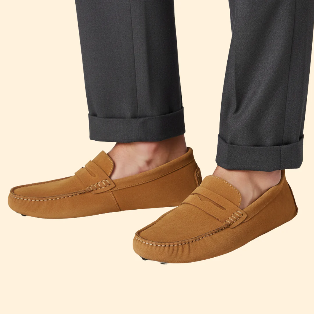 Men’s Loafers with Smooth Suede Upper - Image 9