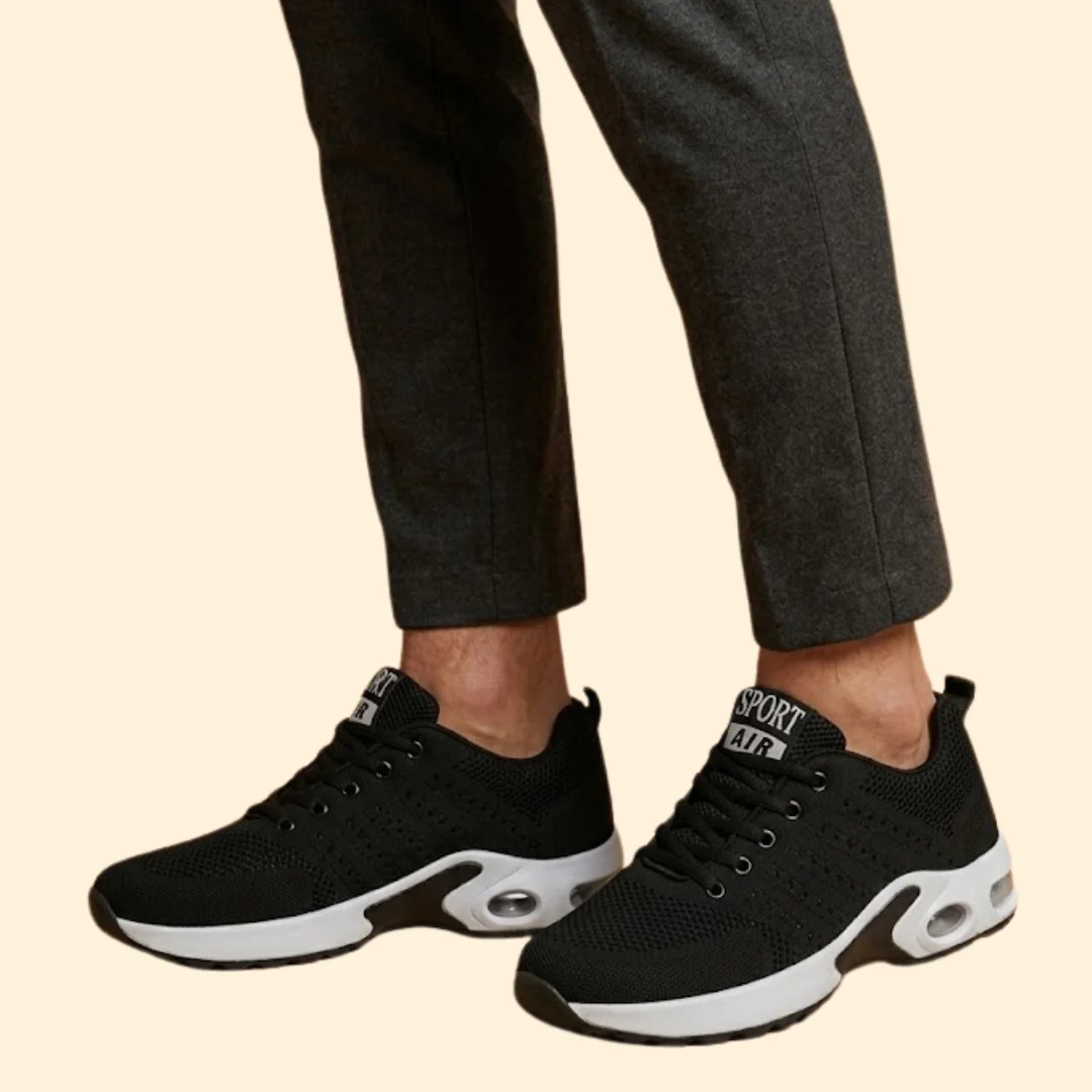 Men's Mesh Sneakers with Cushion - Image 3