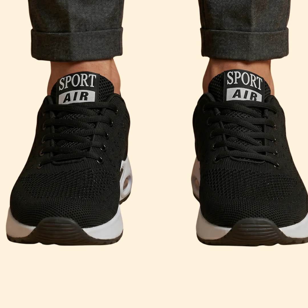 Men's Mesh Sneakers with Cushion - Image 4