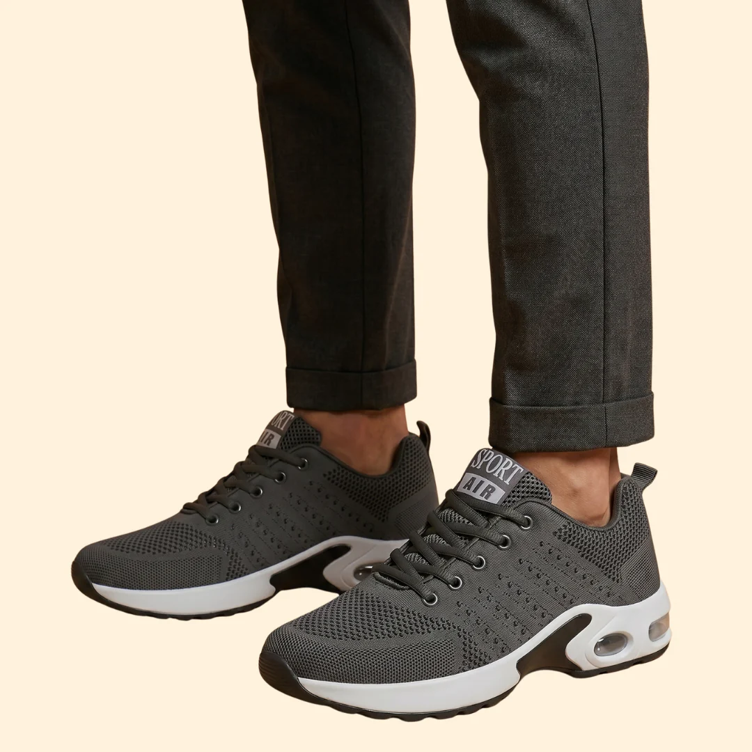 Men's Mesh Sneakers with Cushion - Image 6