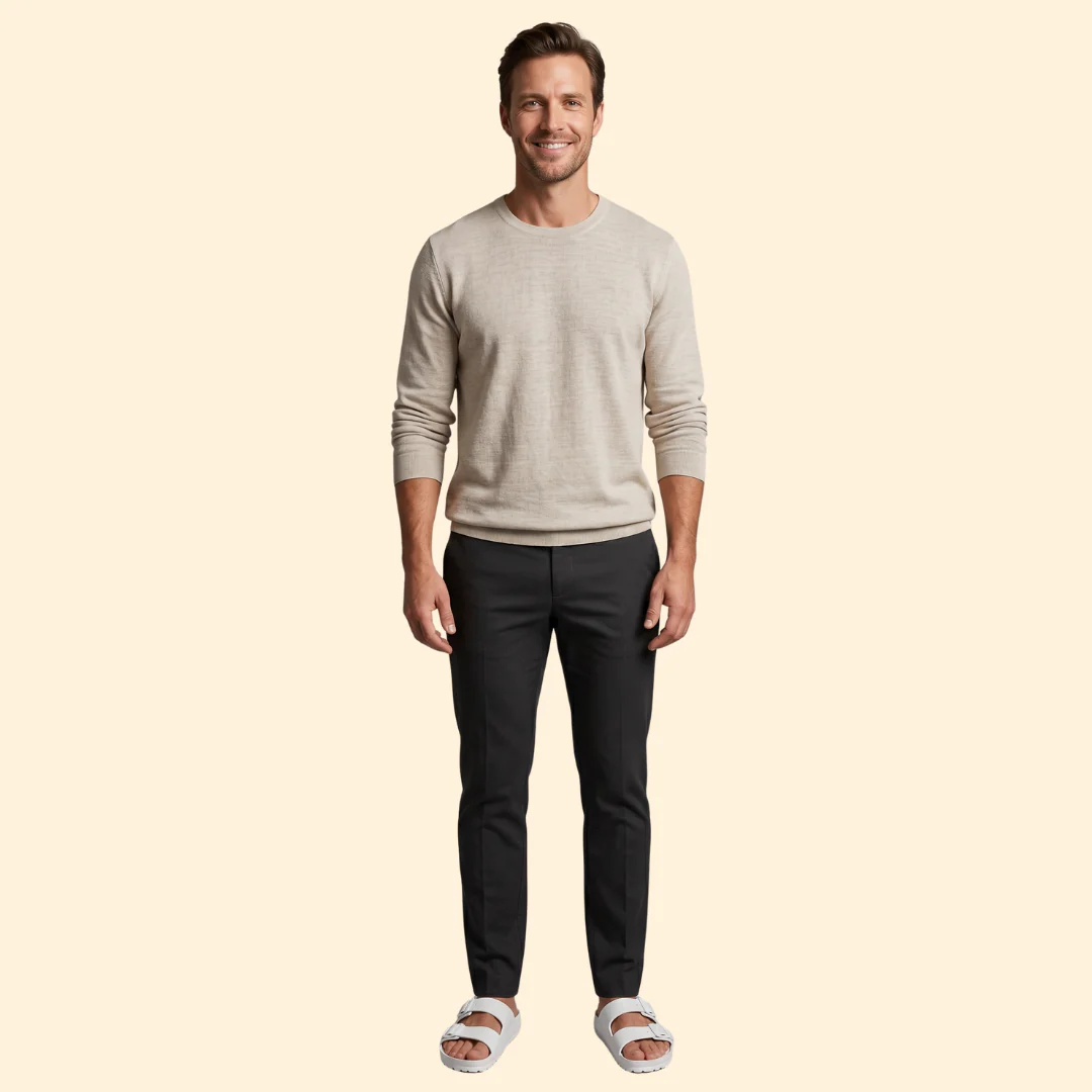 Men’s Outdoor Sandals with Double Buckles - Image 2