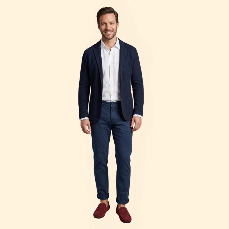 Men’s Penny Loafers with Suede Finish - Image 2