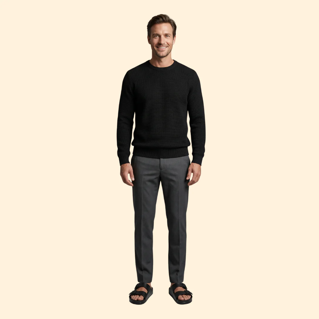 Men's Platform Sandals with Straps - Image 2