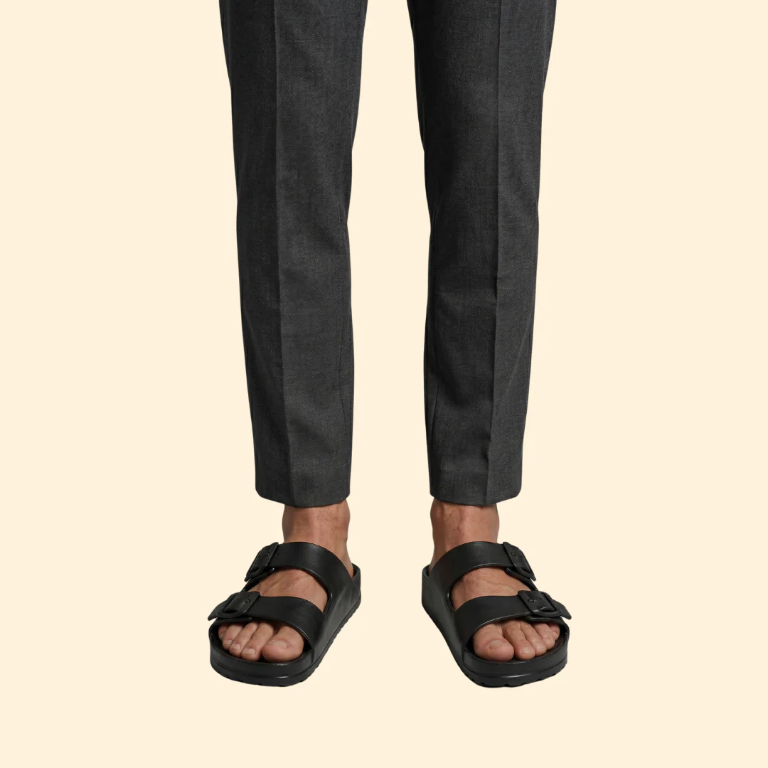 Men's Platform Sandals with Straps - Image 3
