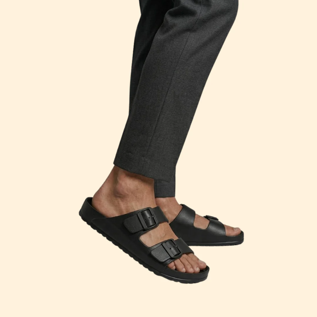 Men's Platform Sandals with Straps - Image 4