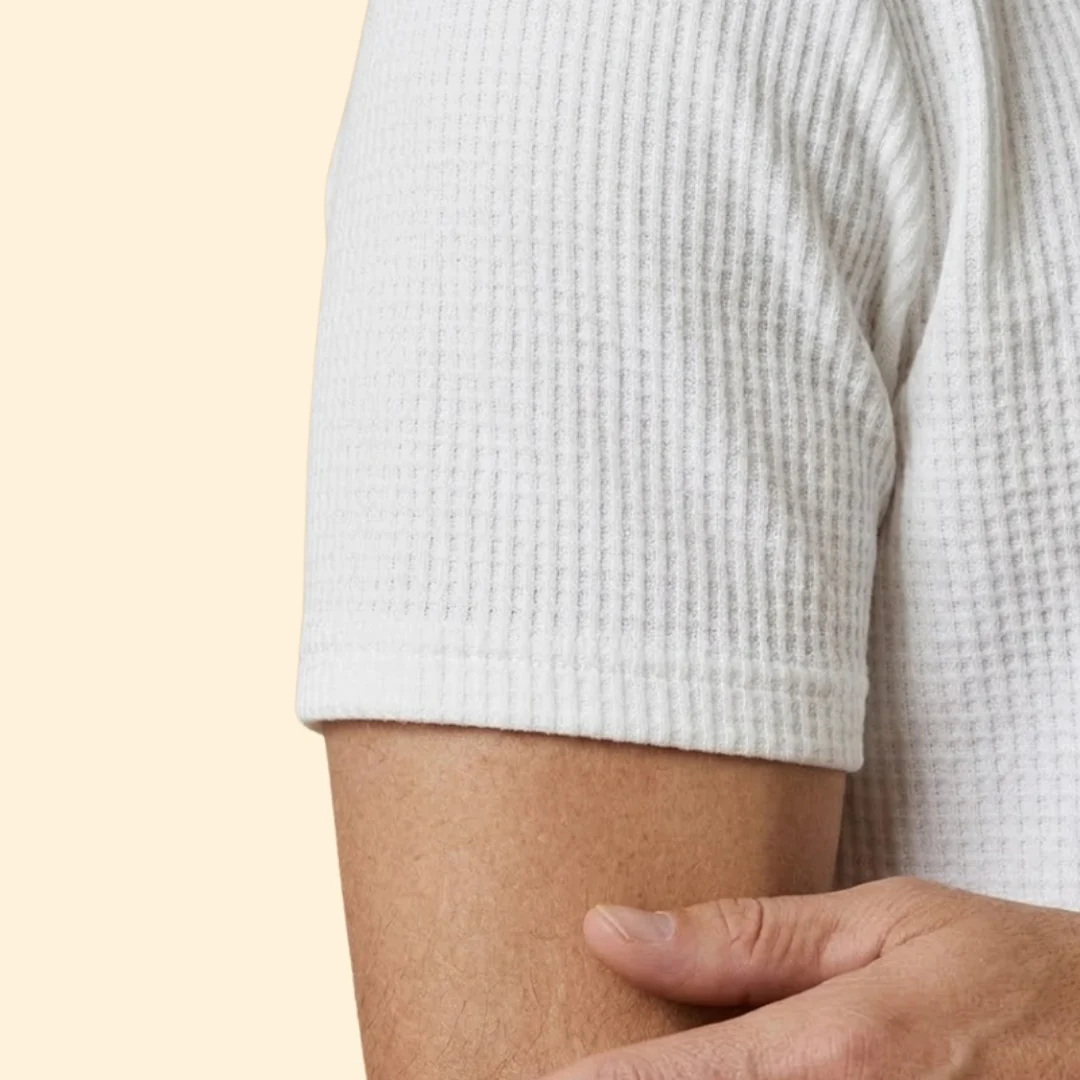 Men’s Polo Shirt with Zipper and Side Pockets - Image 6