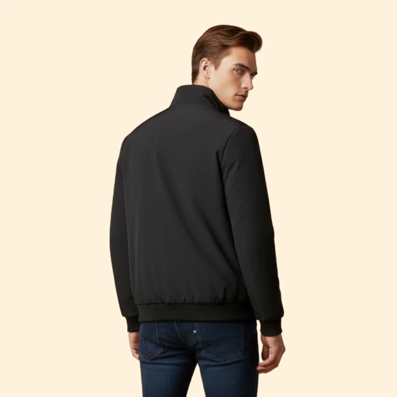 Men’s Puffer Bomber Jacket - Image 4