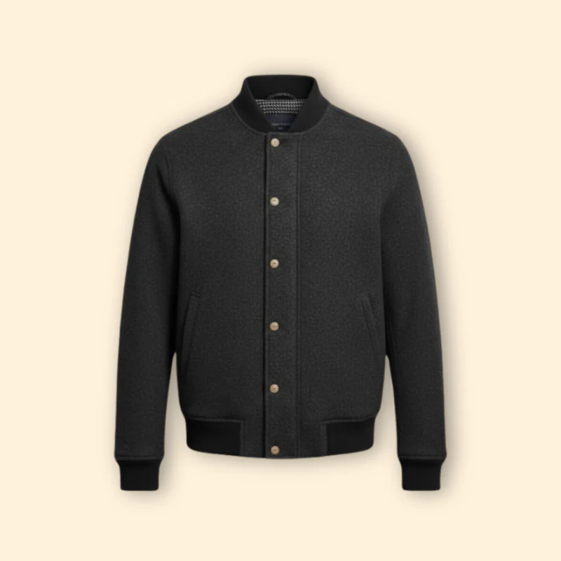 Men’s Relaxed Fit Bomber Jacket