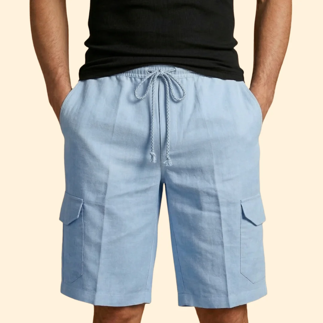 Men’s Relaxed Fit Cargo Shorts with Front Pockets - Image 10