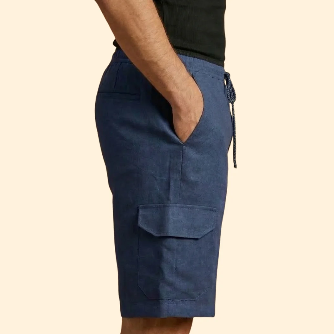 Men’s Relaxed Fit Cargo Shorts with Front Pockets - Image 4