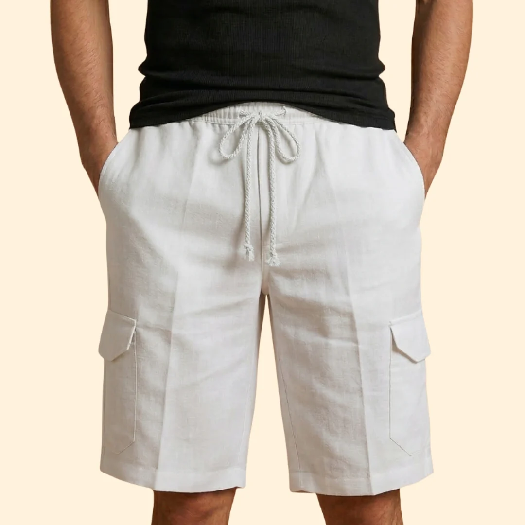 Men’s Relaxed Fit Cargo Shorts with Front Pockets - Image 7