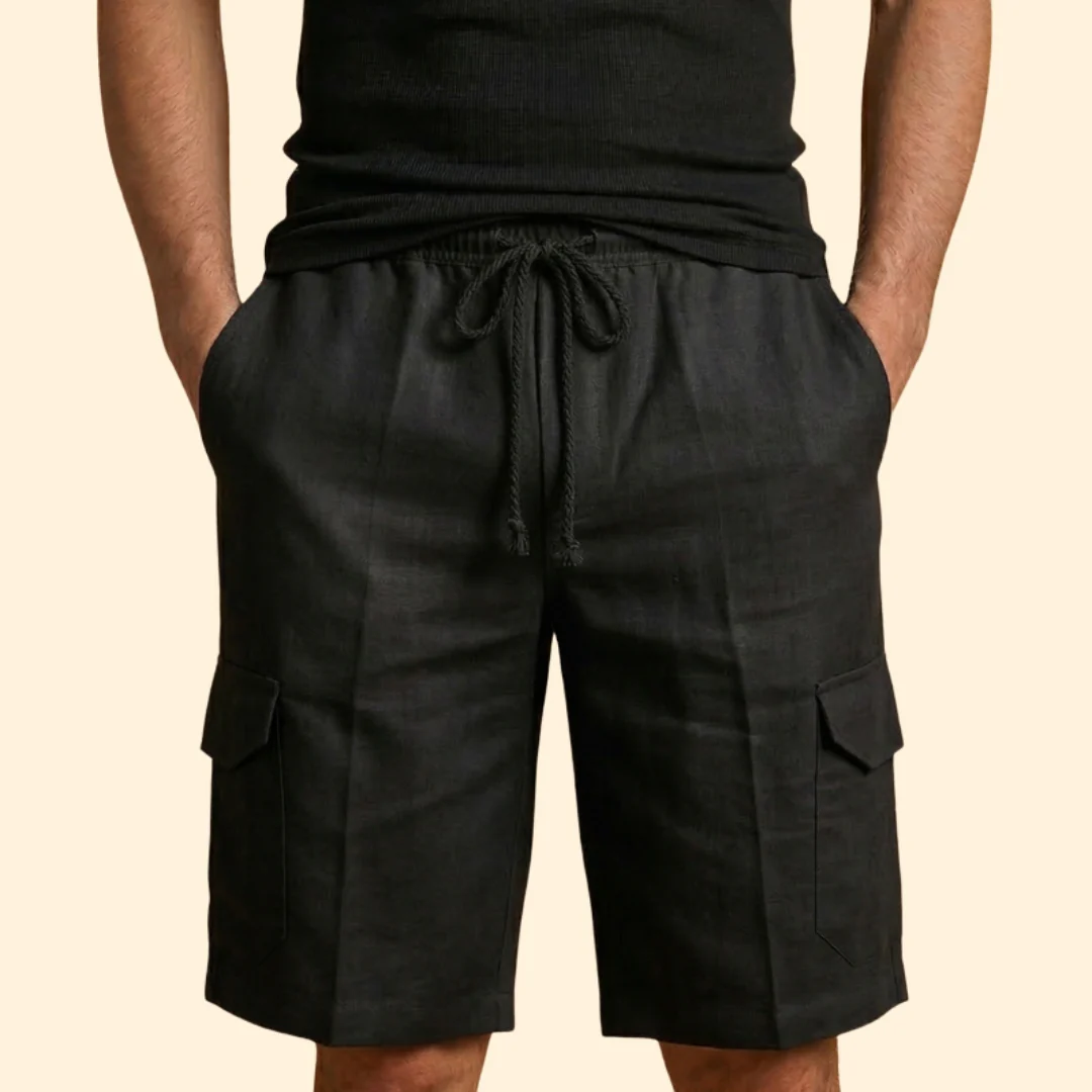 Men’s Relaxed Fit Cargo Shorts with Front Pockets - Image 8