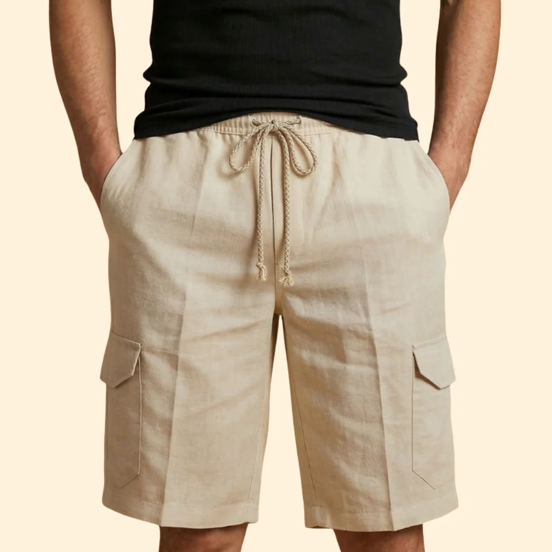 Men’s Relaxed Fit Cargo Shorts with Front Pockets - Image 9