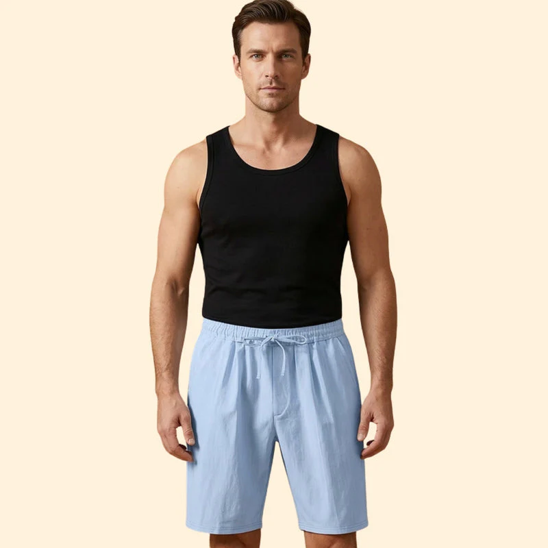 Men’s Relaxed Fit Shorts with Side Pockets - Image 2