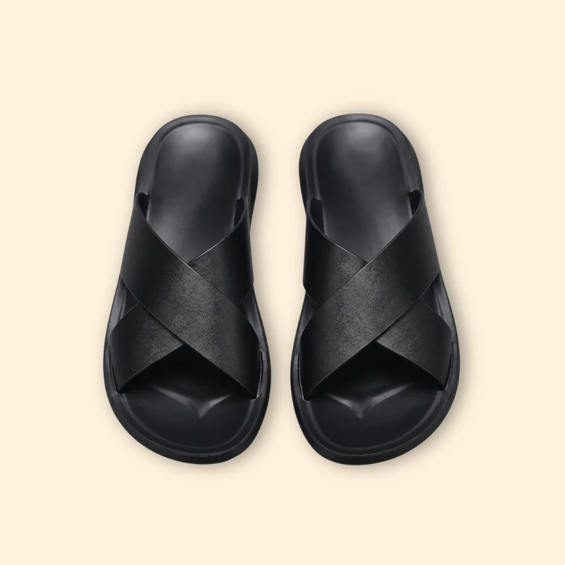 Men's Slide Sandals with Straps