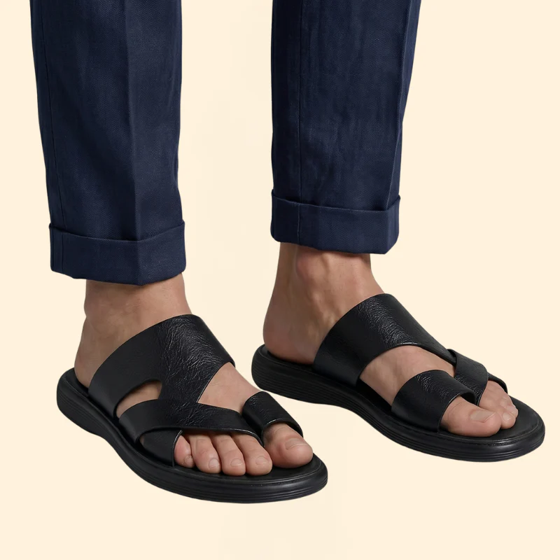 Men’s Slide Sandals with Toe Loop - Image 7