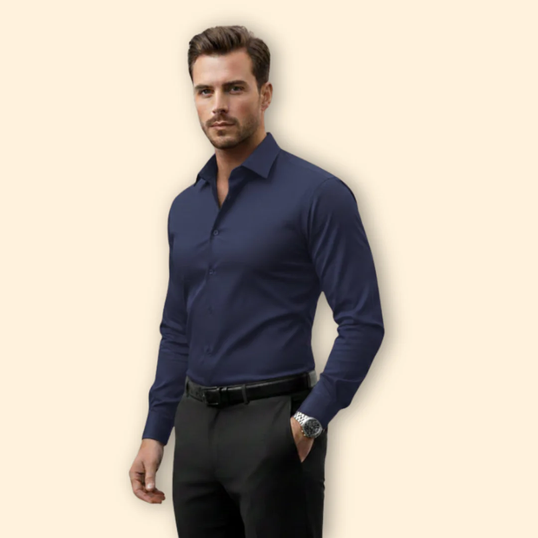 Men’s Slim Fit Shirt with Button Closure - Image 7