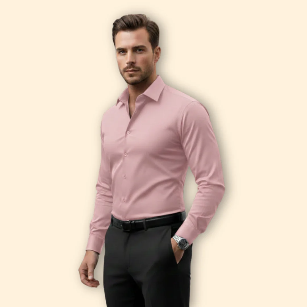 Men’s Slim Fit Shirt with Button Closure - Image 8
