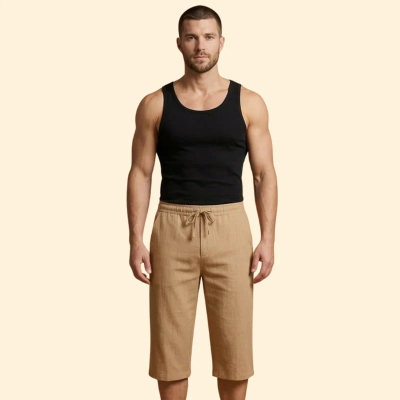 Men’s Sports Shorts with Drawstring Waist - Image 2