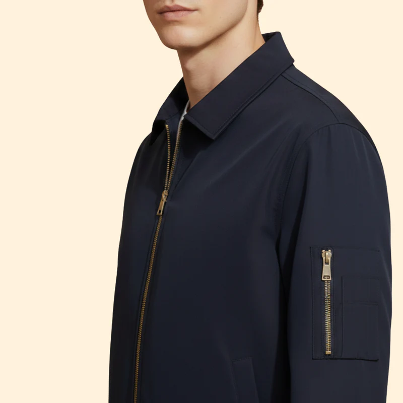 Men’s Sporty Bomber Jacket - Image 5
