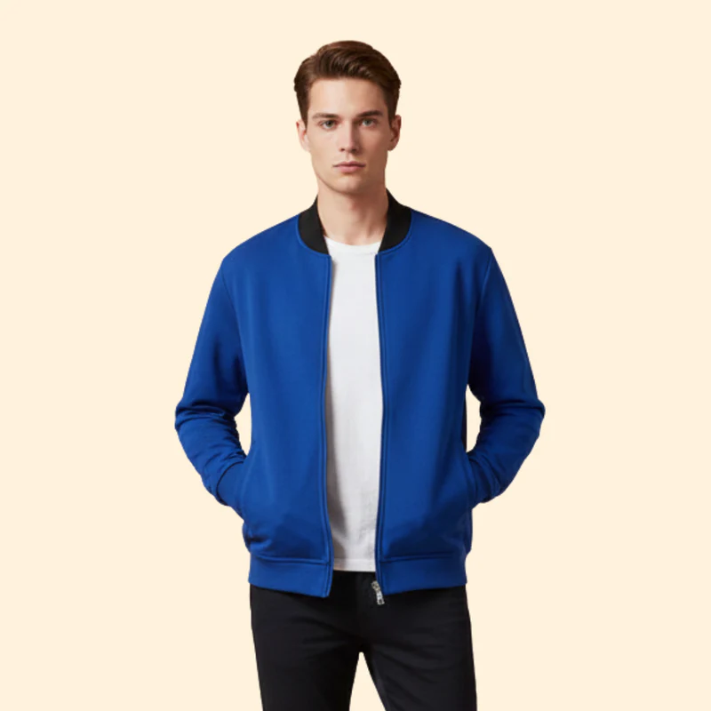 Men’s Sporty Bomber Jacket - Image 10