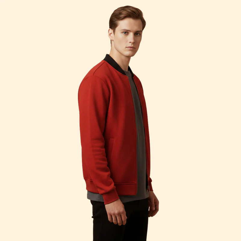 Men’s Sporty Bomber Jacket - Image 5