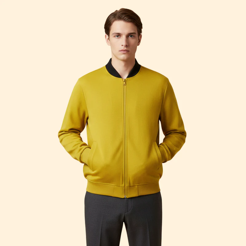 Men’s Sporty Bomber Jacket - Image 8