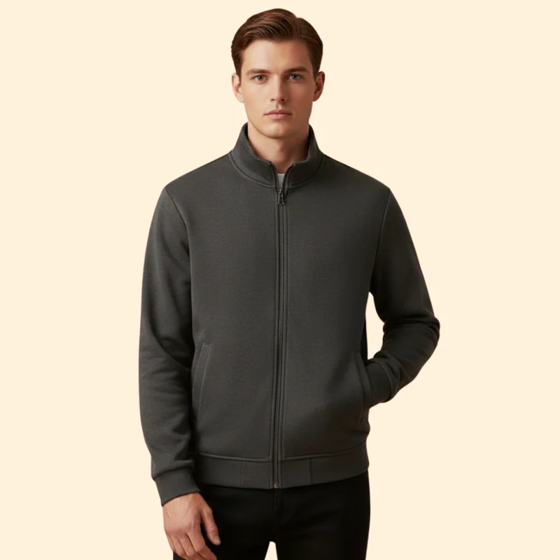 Men’s Sporty Bomber Jacket - Image 9