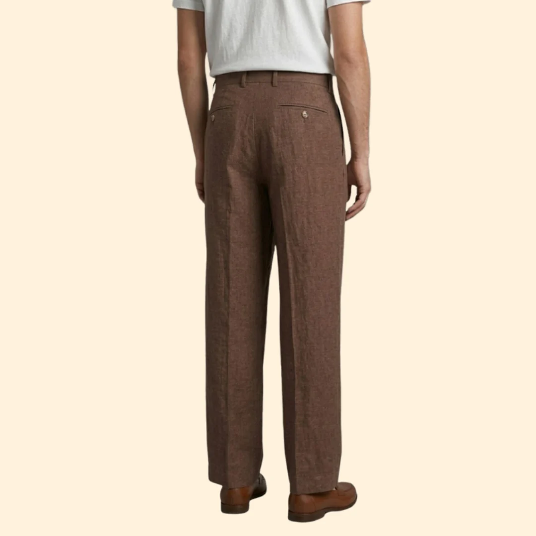 Men’s Straight Pants with Side Pockets - Image 5