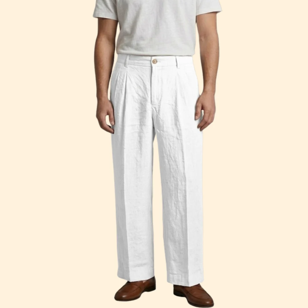 Men’s Straight Pants with Side Pockets - Image 6