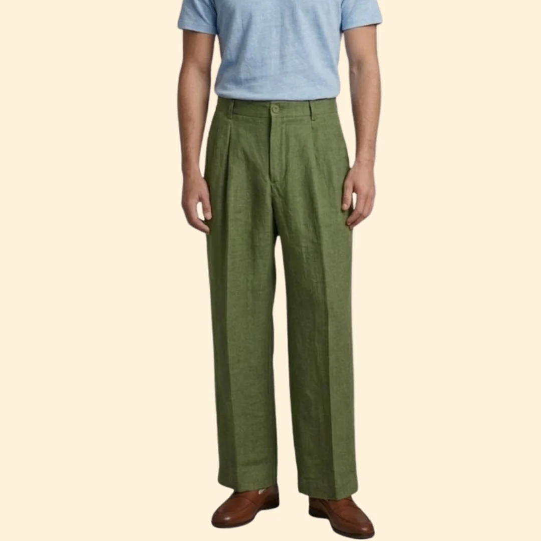 Men’s Straight Pants with Side Pockets - Image 7