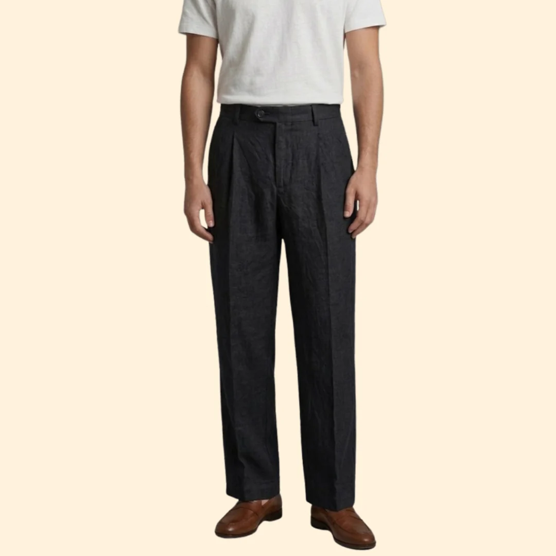 Men’s Straight Pants with Side Pockets - Image 9
