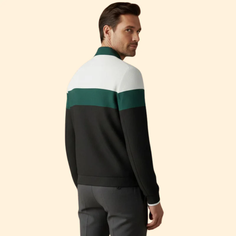 Men’s Structured Bomber Jacket - Image 5