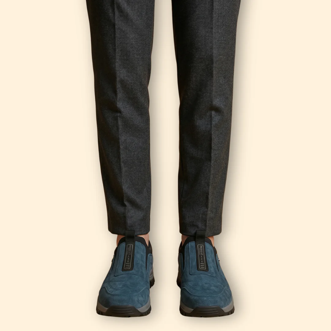 Men’s Textured Sole Shoes with Orthopedic Support - Image 3