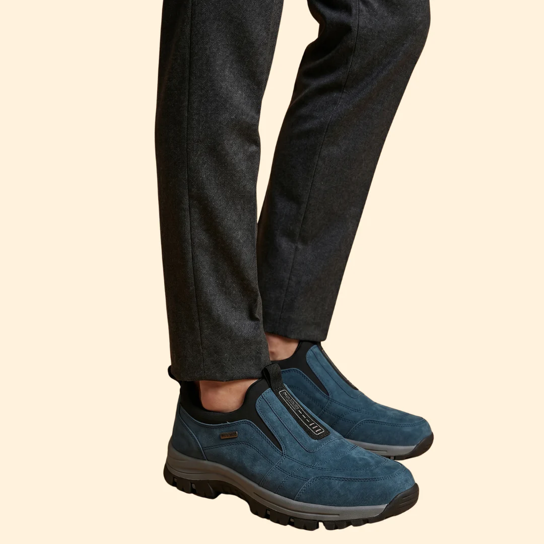 Men’s Textured Sole Shoes with Orthopedic Support - Image 4