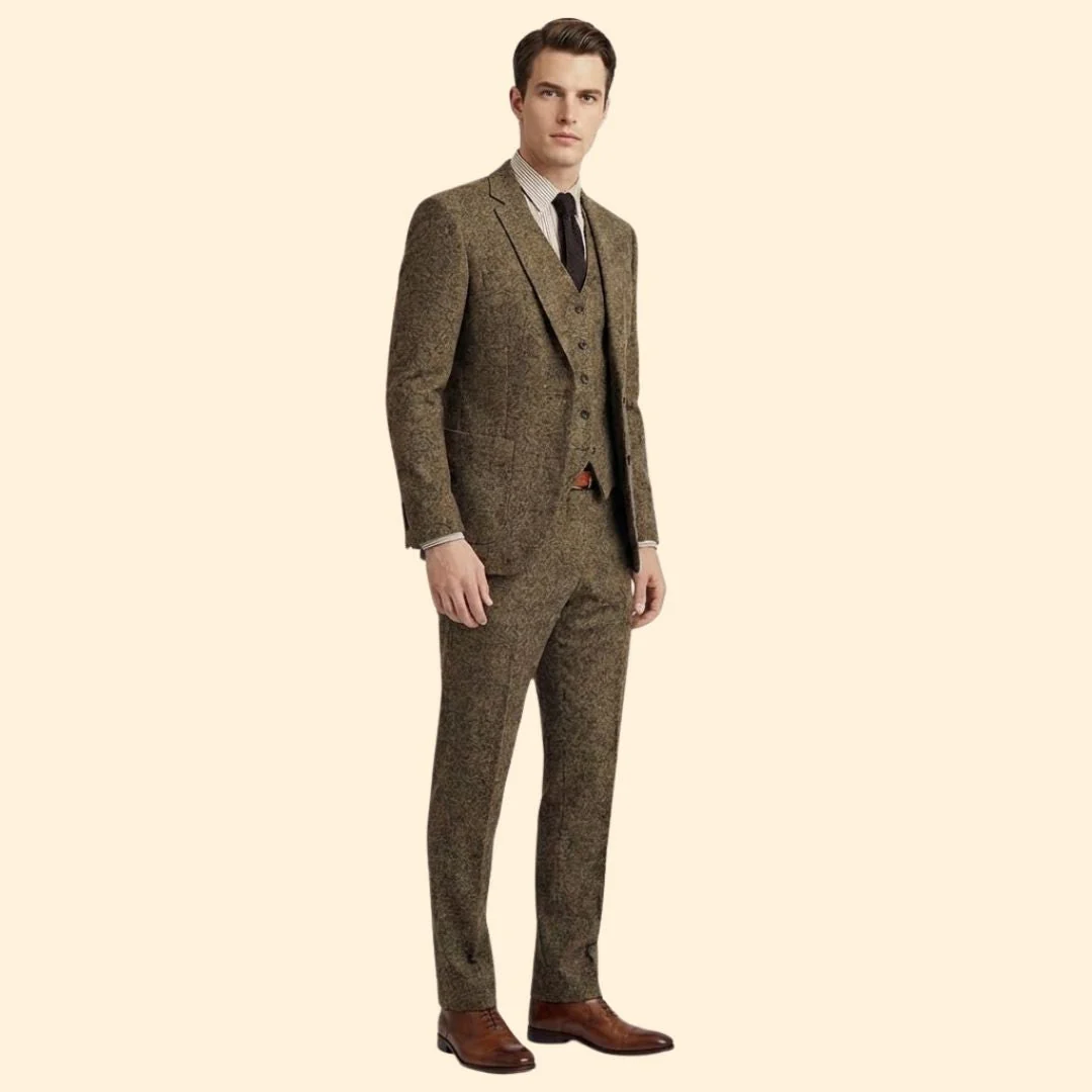 Men’s Three-Piece Suit with Tailored Fit - Image 4