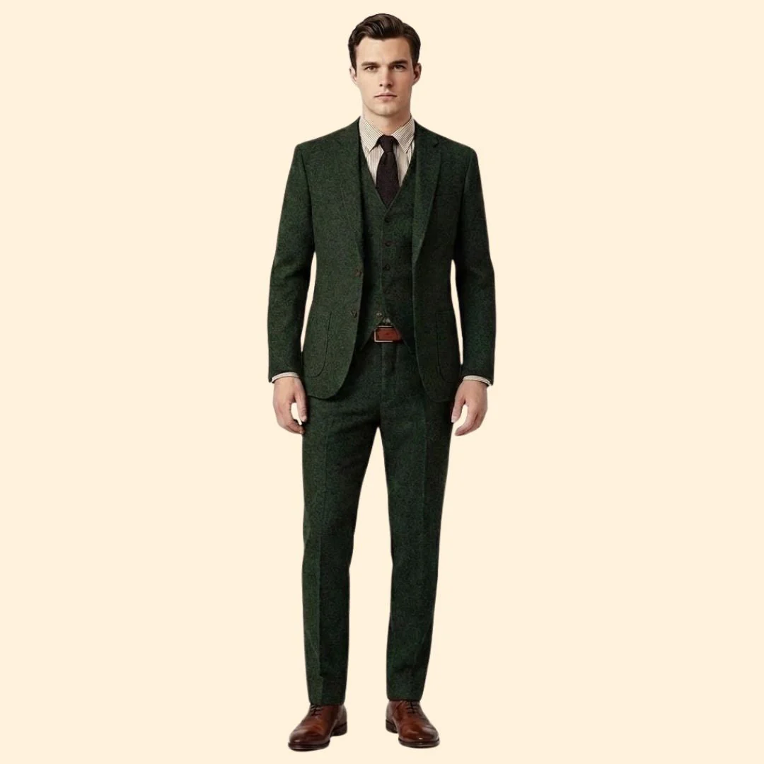 Men’s Three-Piece Suit with Tailored Fit - Image 6