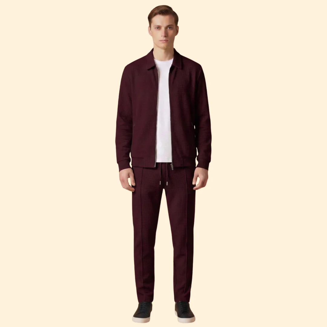 Men’s Tracksuit with Straight Leg Trousers - Image 10