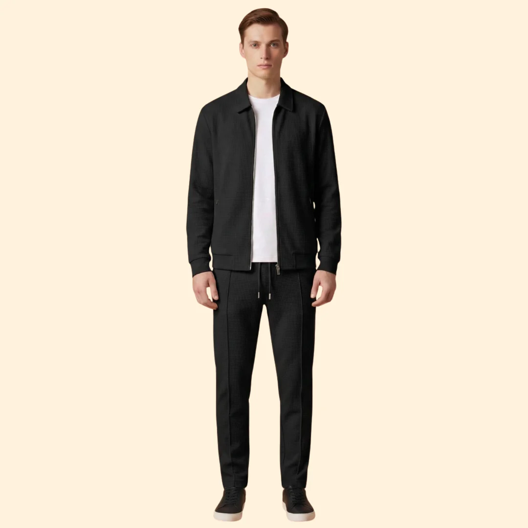 Men’s Tracksuit with Straight Leg Trousers - Image 2
