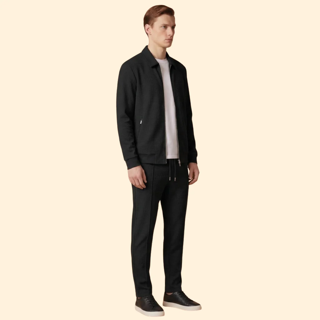 Men’s Tracksuit with Straight Leg Trousers - Image 3