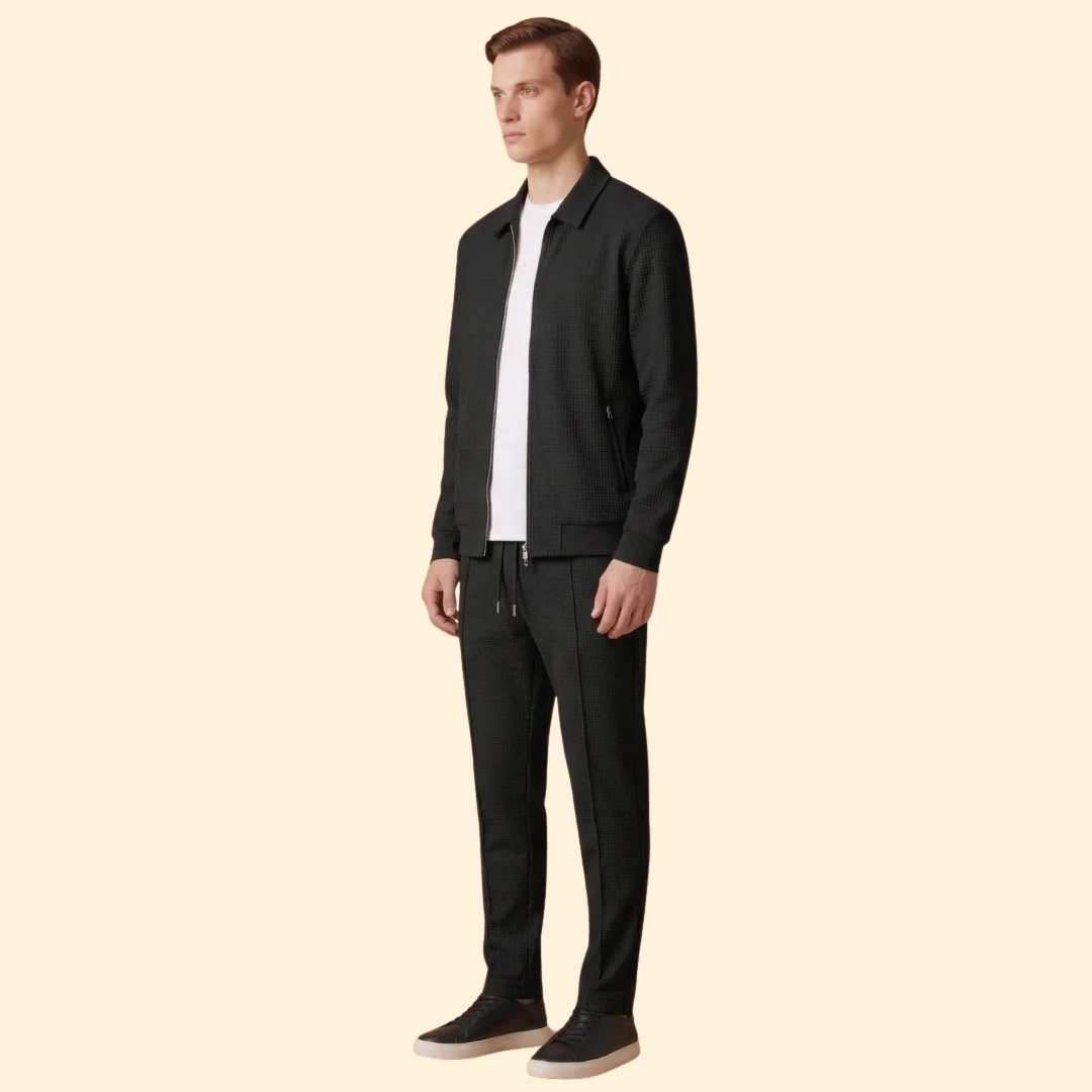 Men’s Tracksuit with Straight Leg Trousers - Image 4
