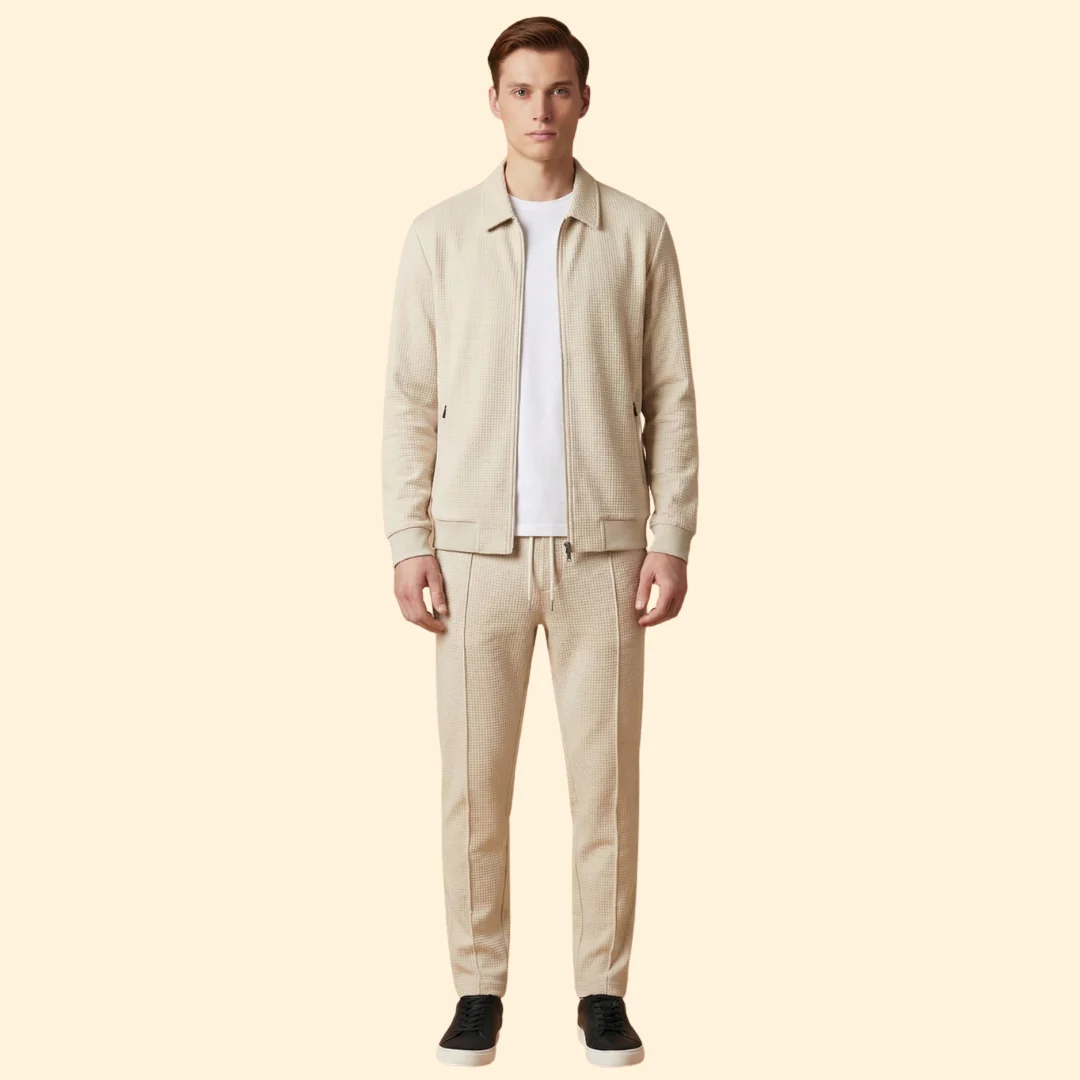 Men’s Tracksuit with Straight Leg Trousers - Image 6