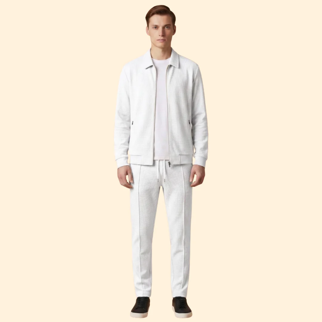 Men’s Tracksuit with Straight Leg Trousers - Image 7