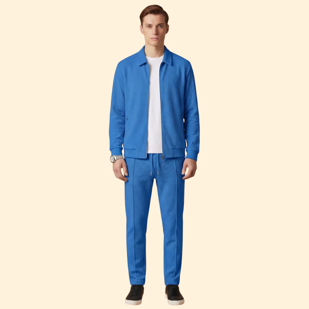 Men’s Tracksuit with Straight Leg Trousers - Image 8